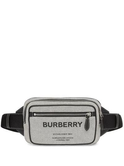 Burberry Men's Black Other Materials Belt 